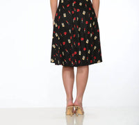 Orchid Bloom - Midi Swing Dress