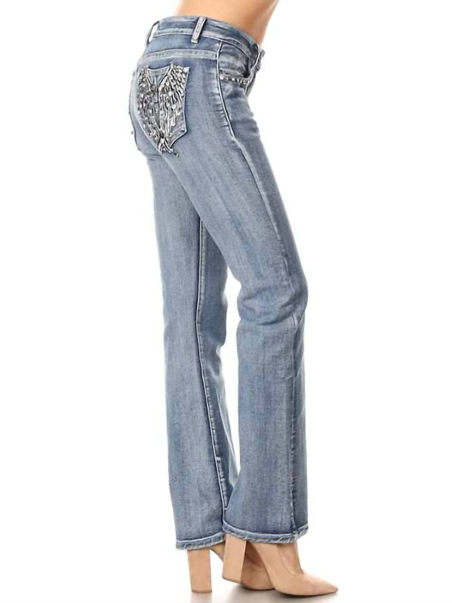 Bus Stop - My Wings Bling Jeans