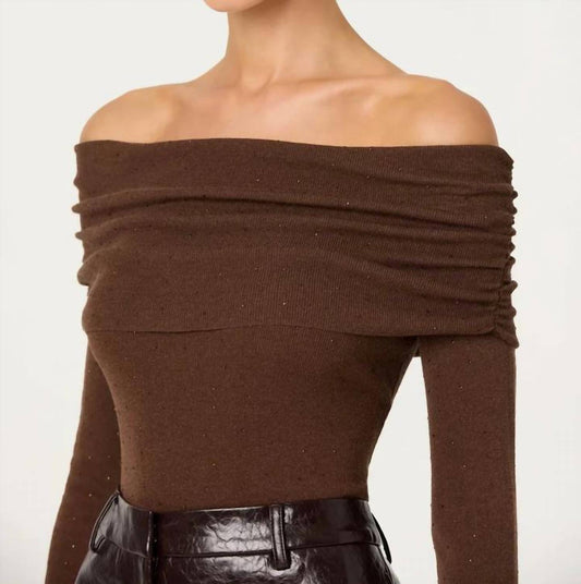 Astr - Kylin Knit Off The Shoulder Sweater