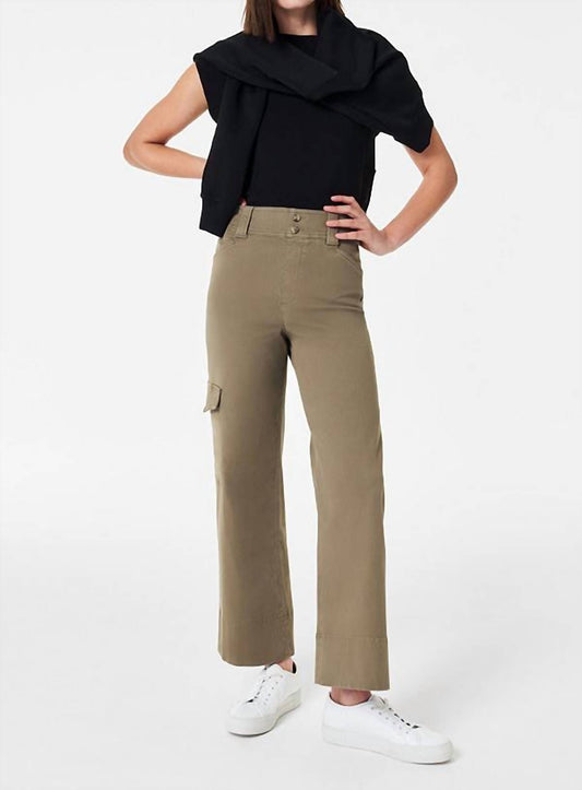 Spanx - Stretch Twill Cropped Trouser