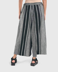 Alembika - Melange Palazzo Crop Pants