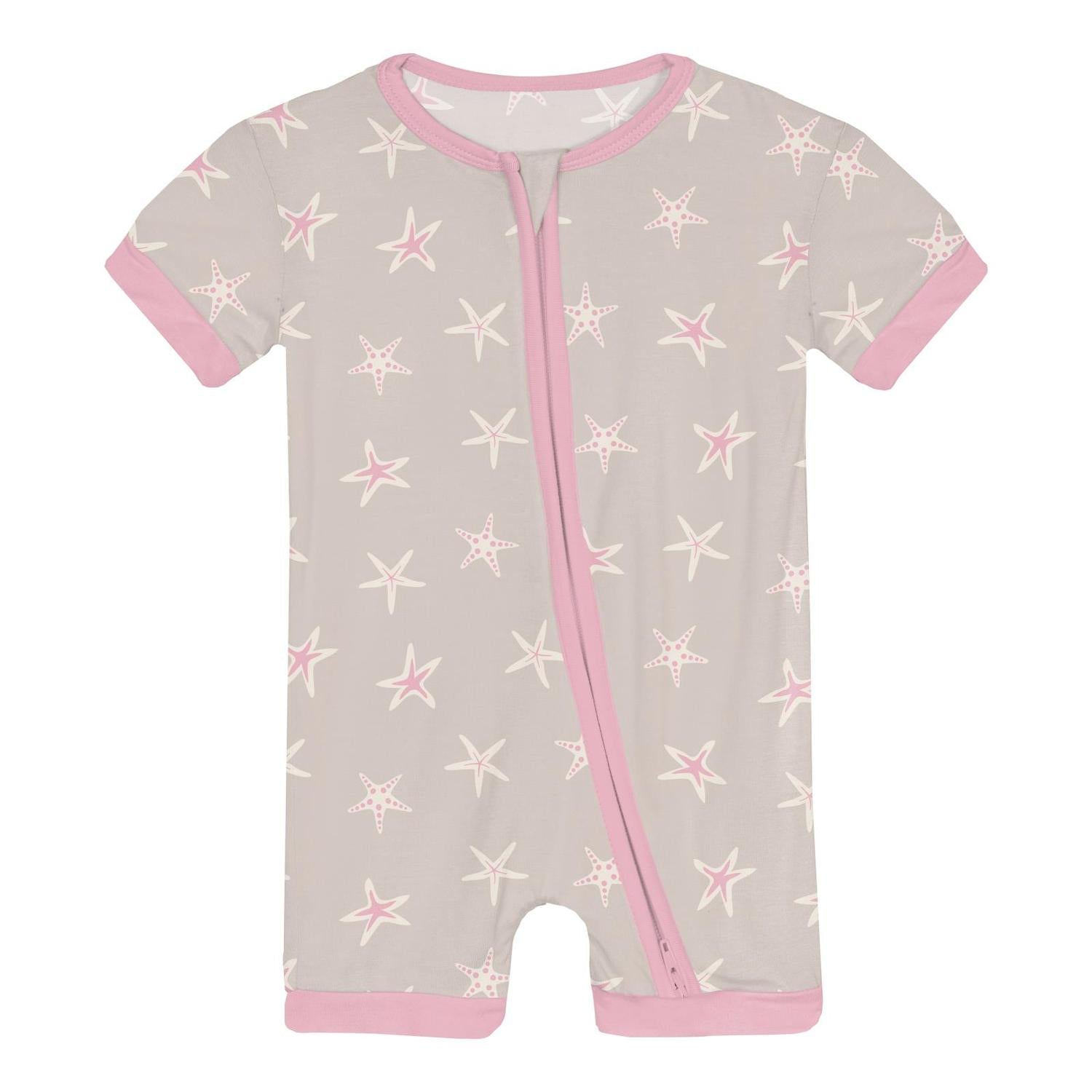 Kickee - Infant & Toddler Gril's Shorty Sleeper With Zipper