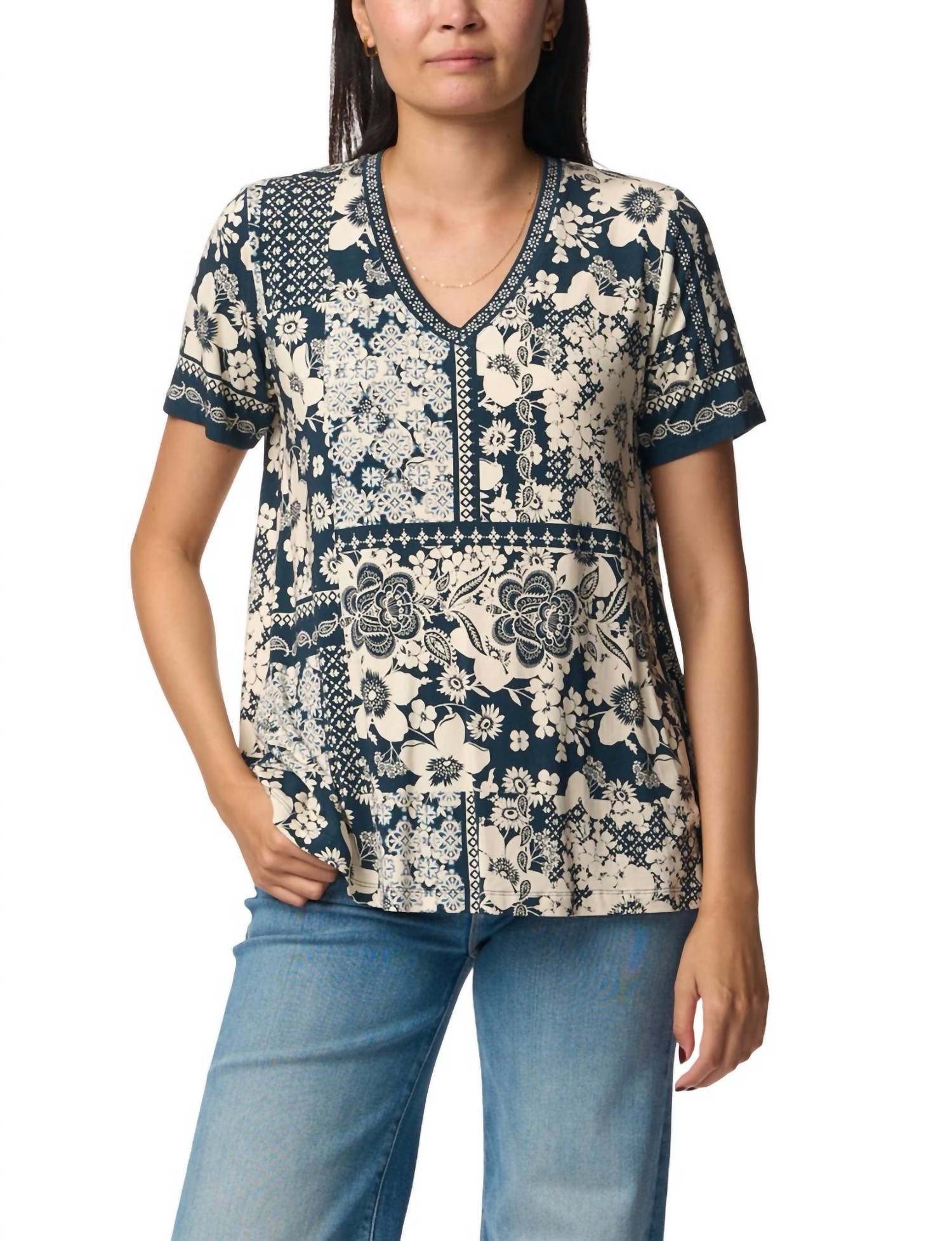 Johnny Was - Janie V-neck Tee