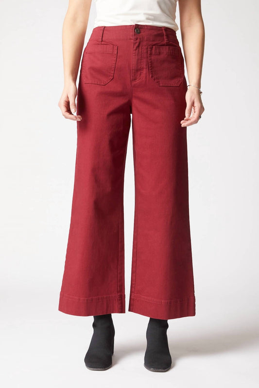 Habitat - Stretch Denim Wide Leg Ankle Jean
