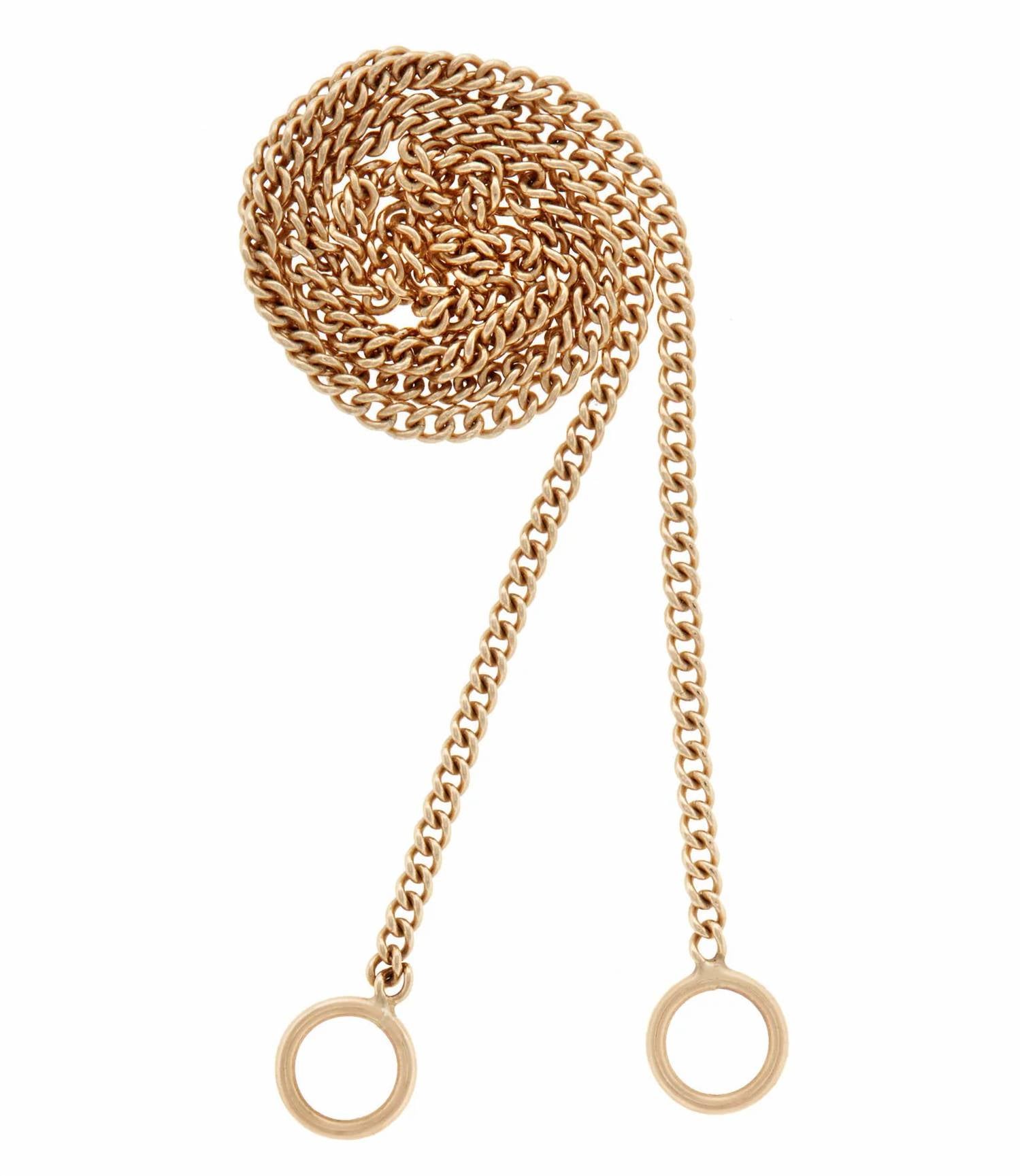 Marla Aaron - Women's Fine Curb Chain Necklace
