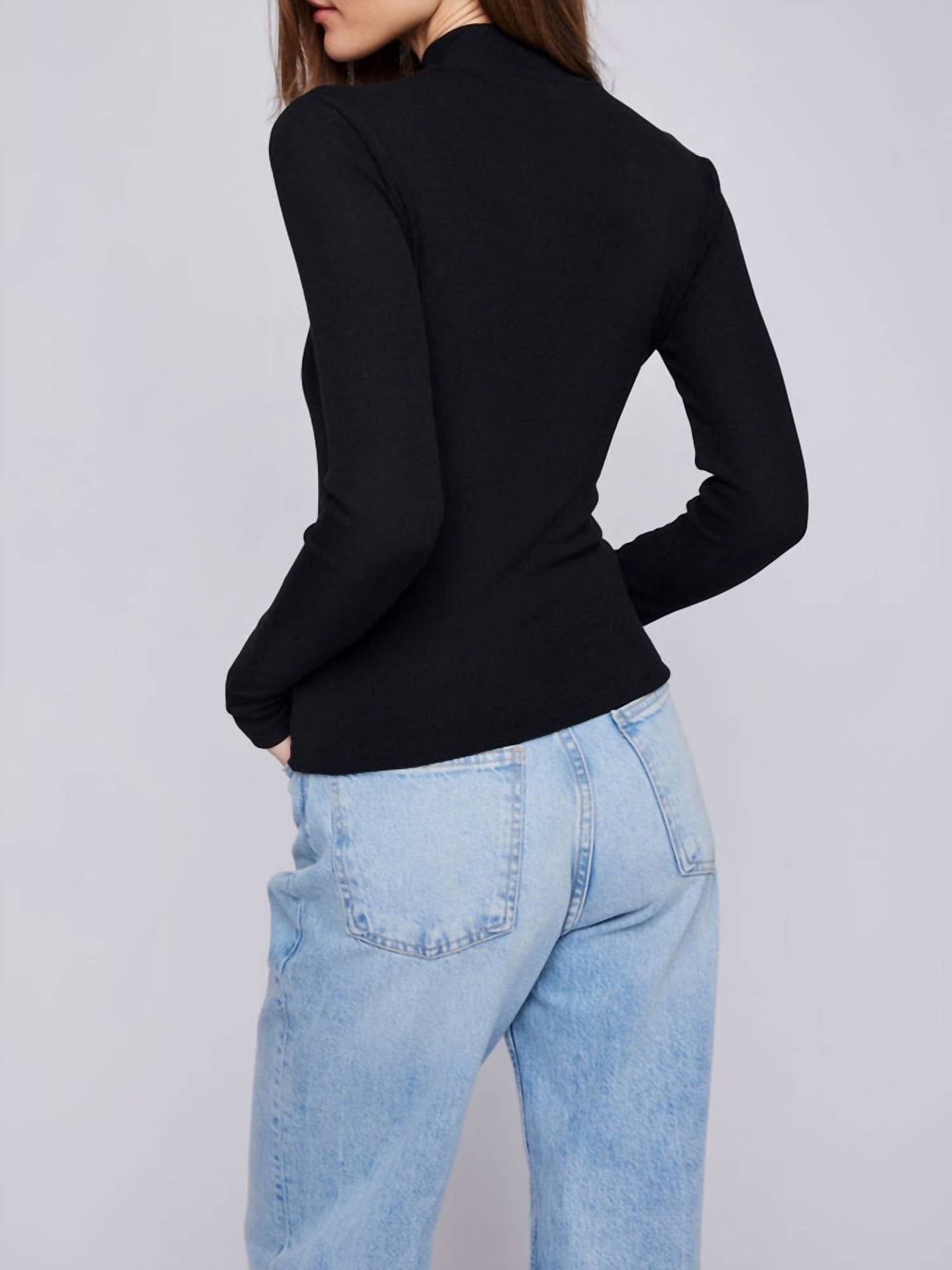 Gentle Fawn - Wren Long Sleeve Mockneck Top