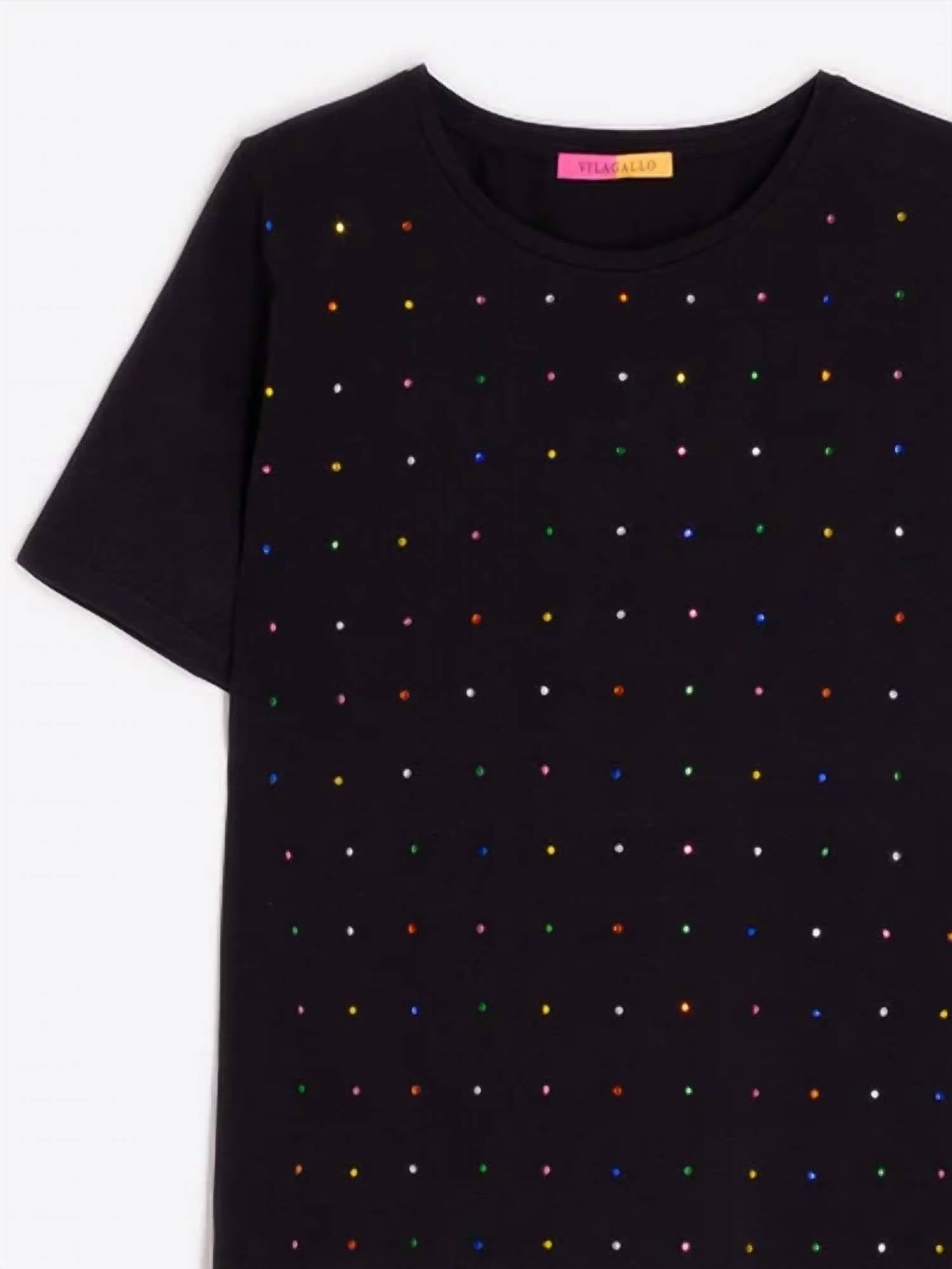 Vilagallo - Rhinestones T-shirt