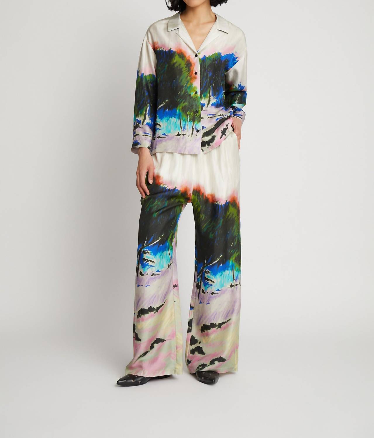 Munthe - Sachu Painted Silk Shirt