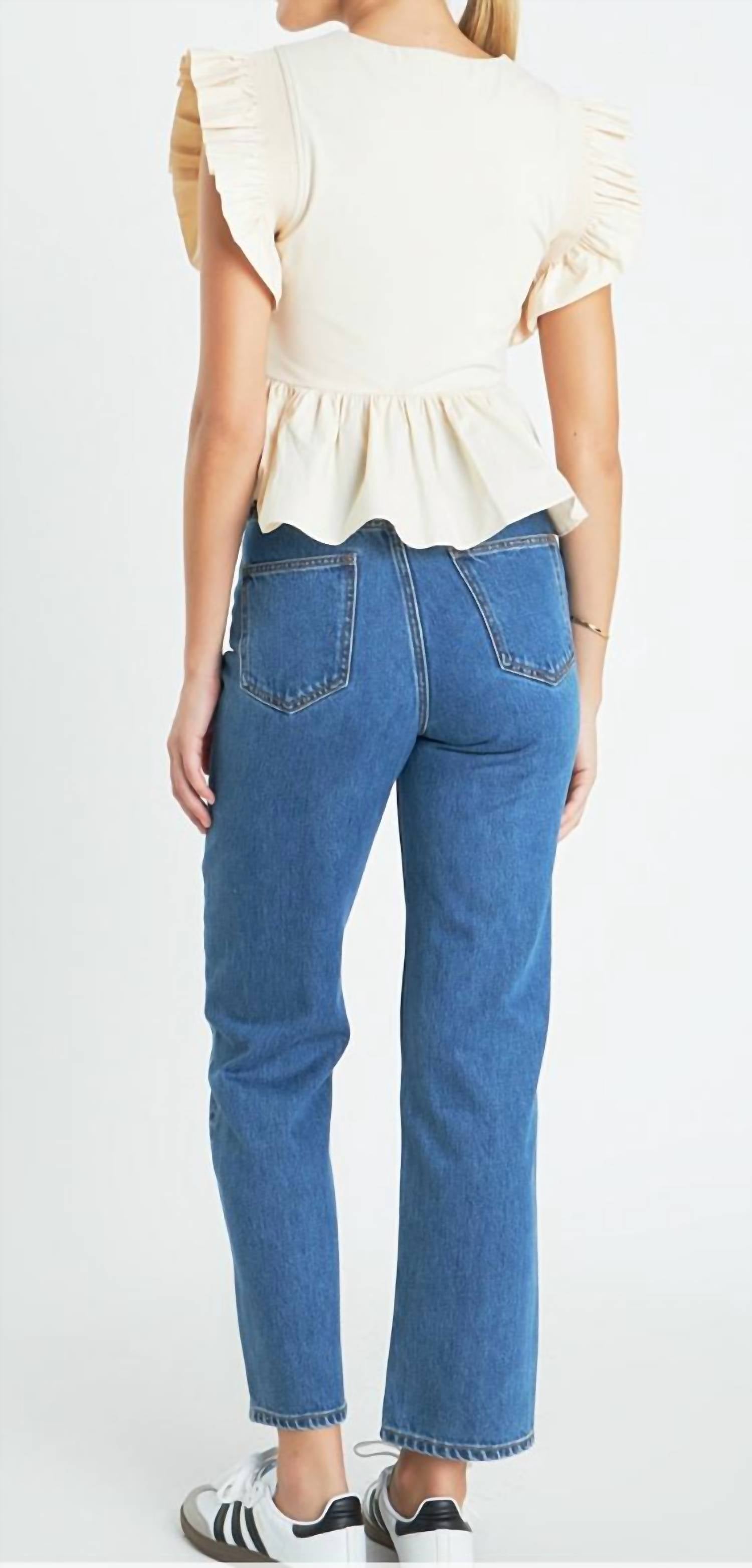 English Factory - Boheme Ruffle Top