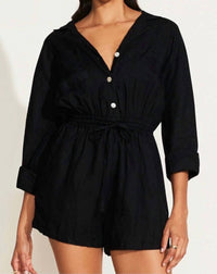 Vitamin A - Getaway Long Sleeve Romper