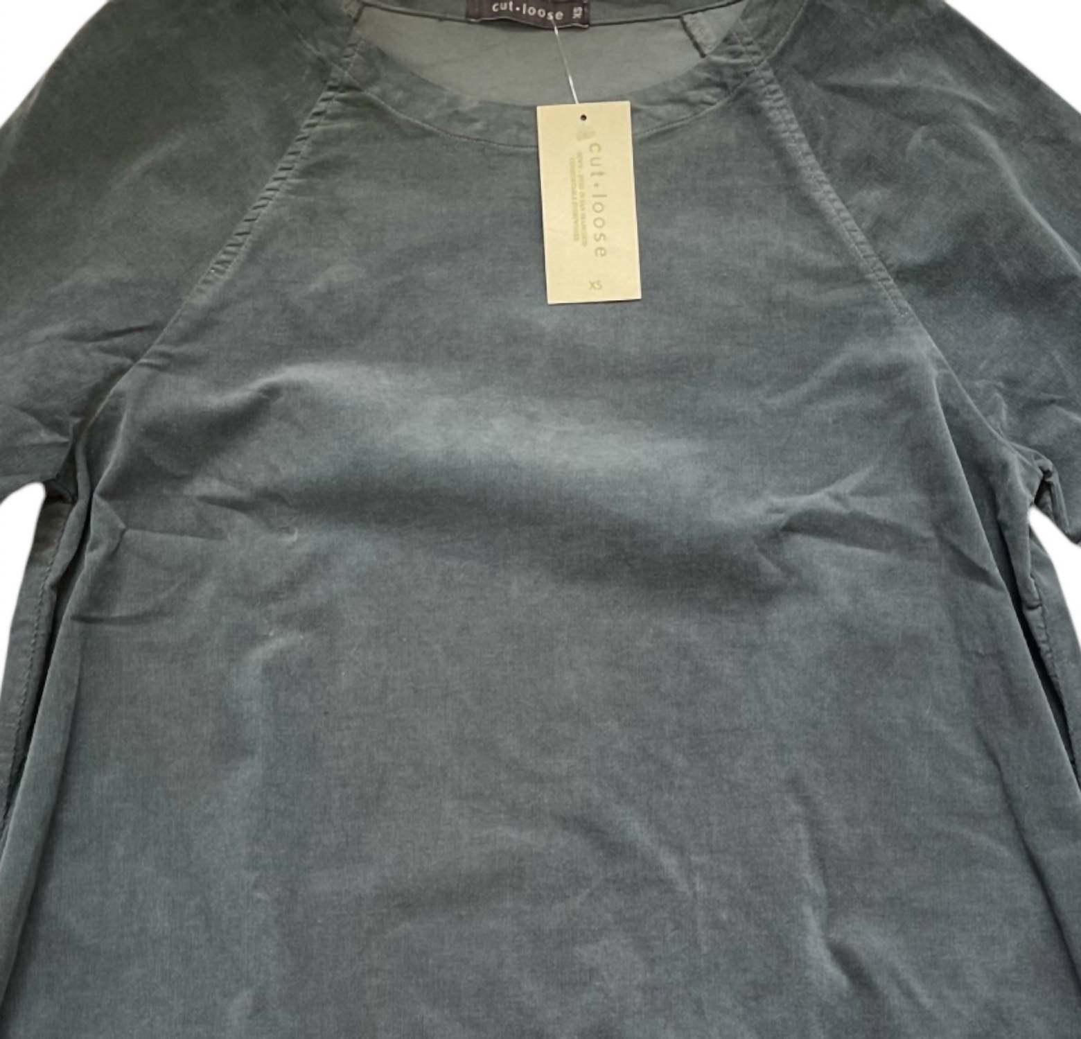 Cut Loose - Women's Raglan Cord Mini Dress