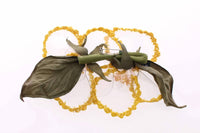 Dolce & Gabbana - Women's Floral Transparent Handmade Brooch