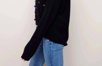 Charlie B - Pompoms Crew Neck Pullover