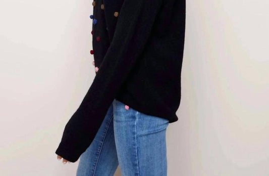 Charlie B - Pompoms Crew Neck Pullover