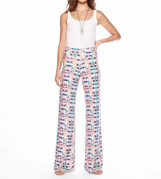 Viereck - Print Wide Leg Pants