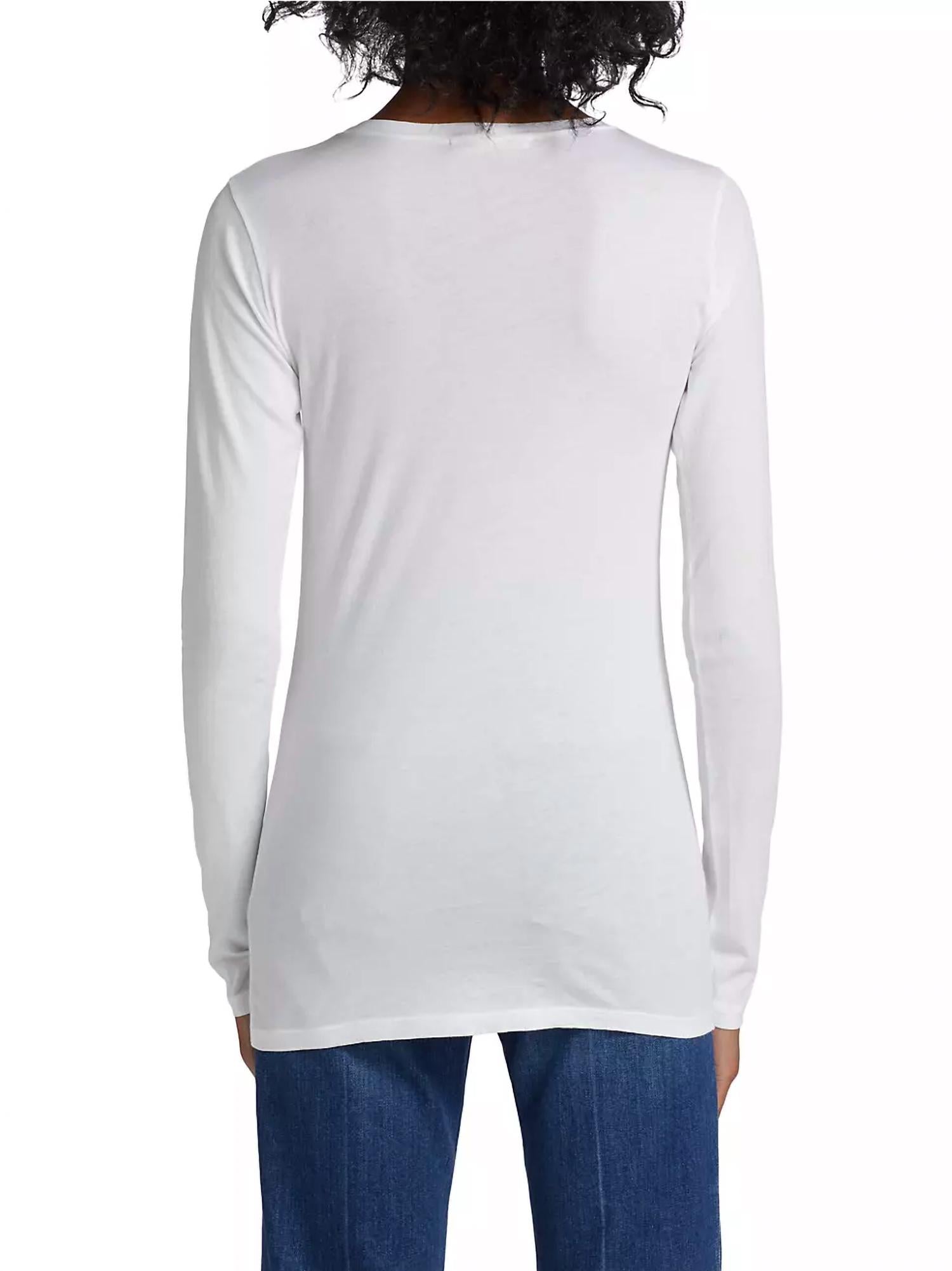 Nili Lotan - Fitted Long Sleeve T-shirt
