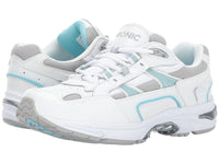 VIONIC Women's Walker Leather Sneakers in white blue - women's sneaker - view 5