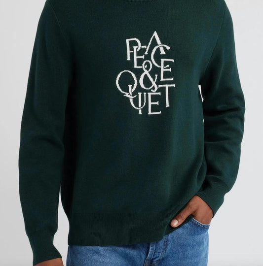 Museum Of Peace & Quiet - Men's Serif Jacquard Sweater