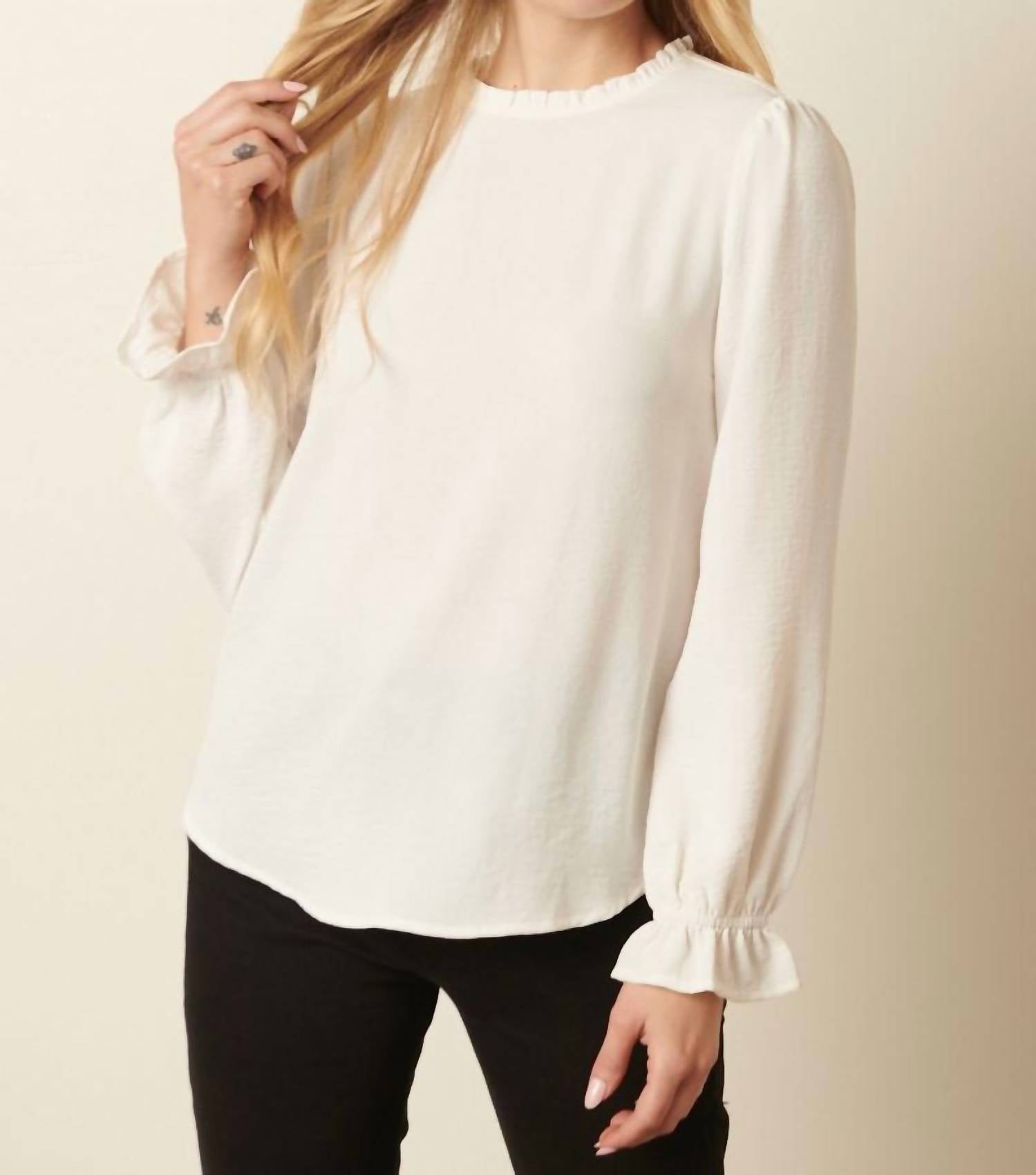 Mittoshop - Charli Long Sleeve Blouse