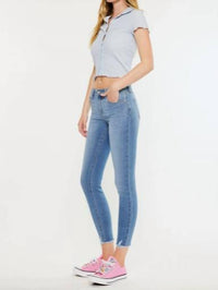 Kancan - Mid Rise Ankle Skinny Jeans