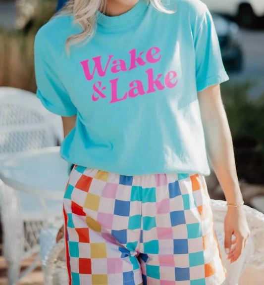 Katydid - Wake And Lake Graphic Cotton Tee