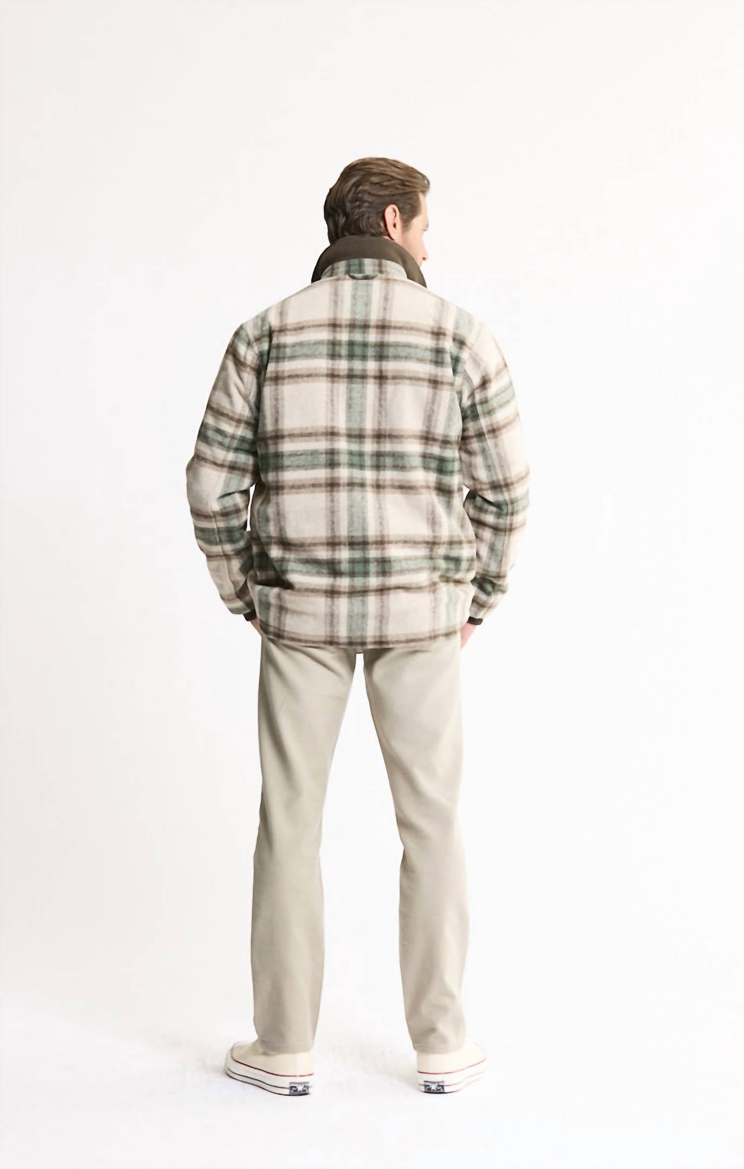 Jachs New York - Sherpa Lined Wool Blend Jacket
