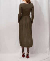 Skies Are Blue - Cari Midi Dress