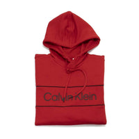 Calvin Klein - Men's Long Sleeve Iconic Logo Piping Pullover Hoodie