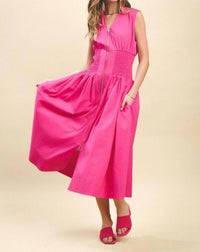 Tcec - Wyatt Zip Front Midi Dress