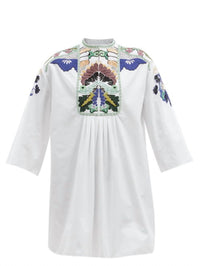 Valentino - Arazzo Embroidered Tunic Dress