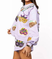Queen Of Sparkles - Mardi Gras Icon Shorts