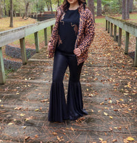 Golden - Carolina Fur Trimmed Quilted Jacket
