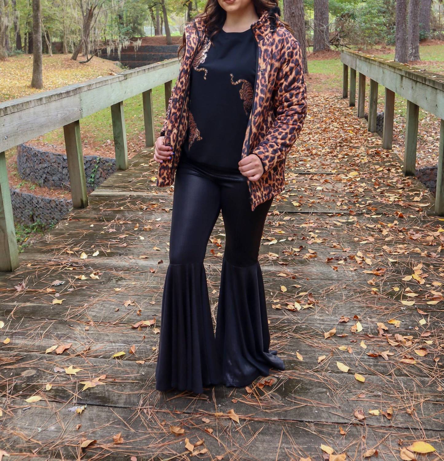 Golden - Carolina Fur Trimmed Quilted Jacket