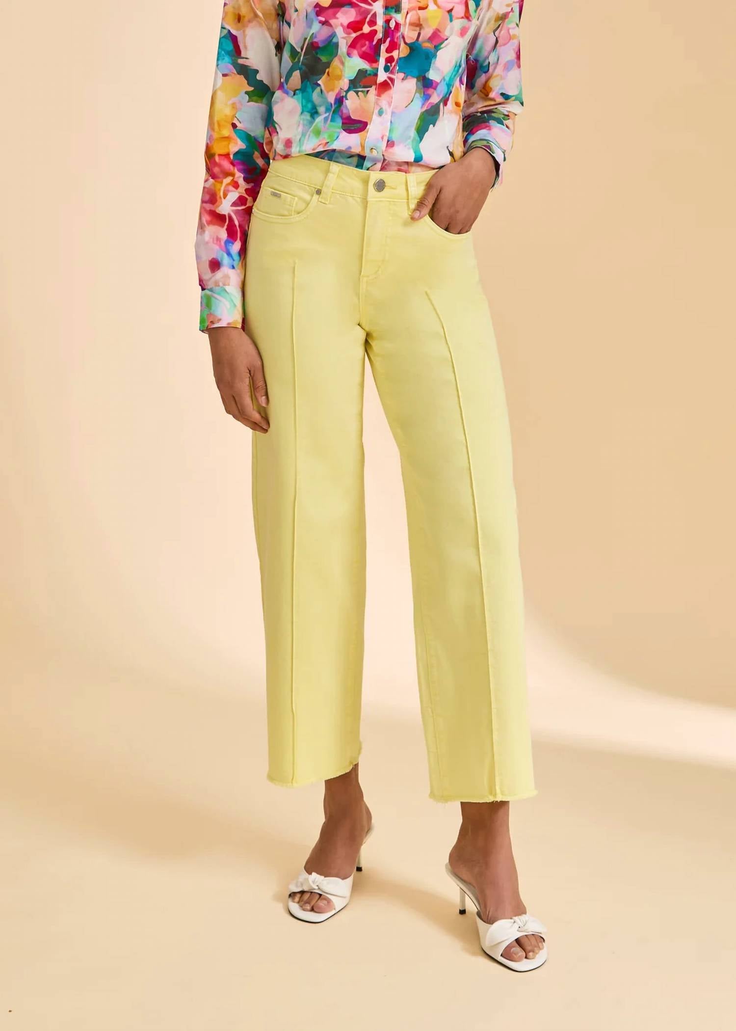 Fdj - Olivia Wide Ankle Jeans