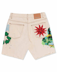 First Row - Love Your Planet Denim Shorts