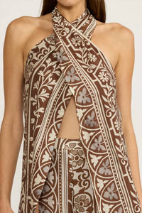Lucy Paris - Teala Wrapover Top