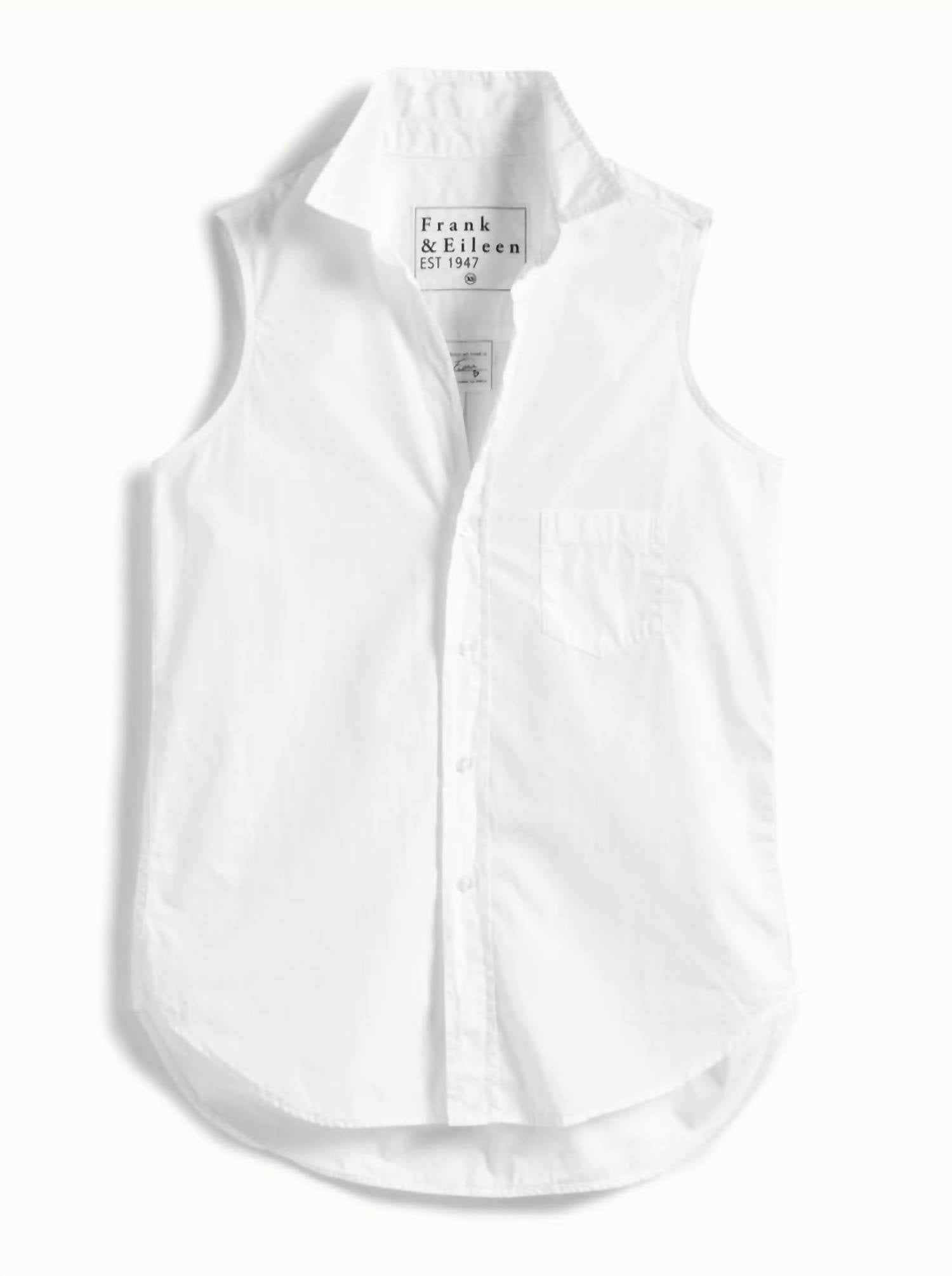 Frank & Eileen - Fiona Sleeveless Button Up Shirt