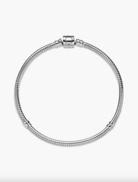 Pandora - Women's Moments Barrel Clasp Snake Chain Bracelet