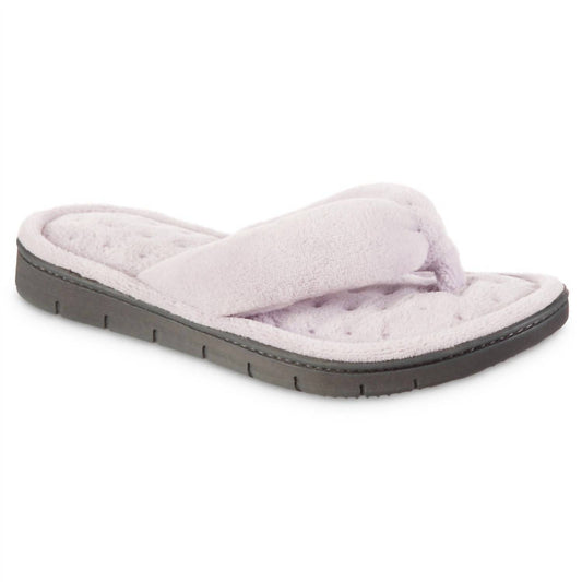 Isotoner - Women's Recycled Aster Thong Slipper