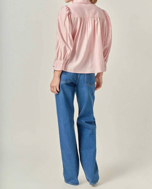 English Factory - Charlotte Ruffle Button Down Blouse
