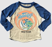 Rowdy Sprout - Kid's Beach Boys Raglan Tee