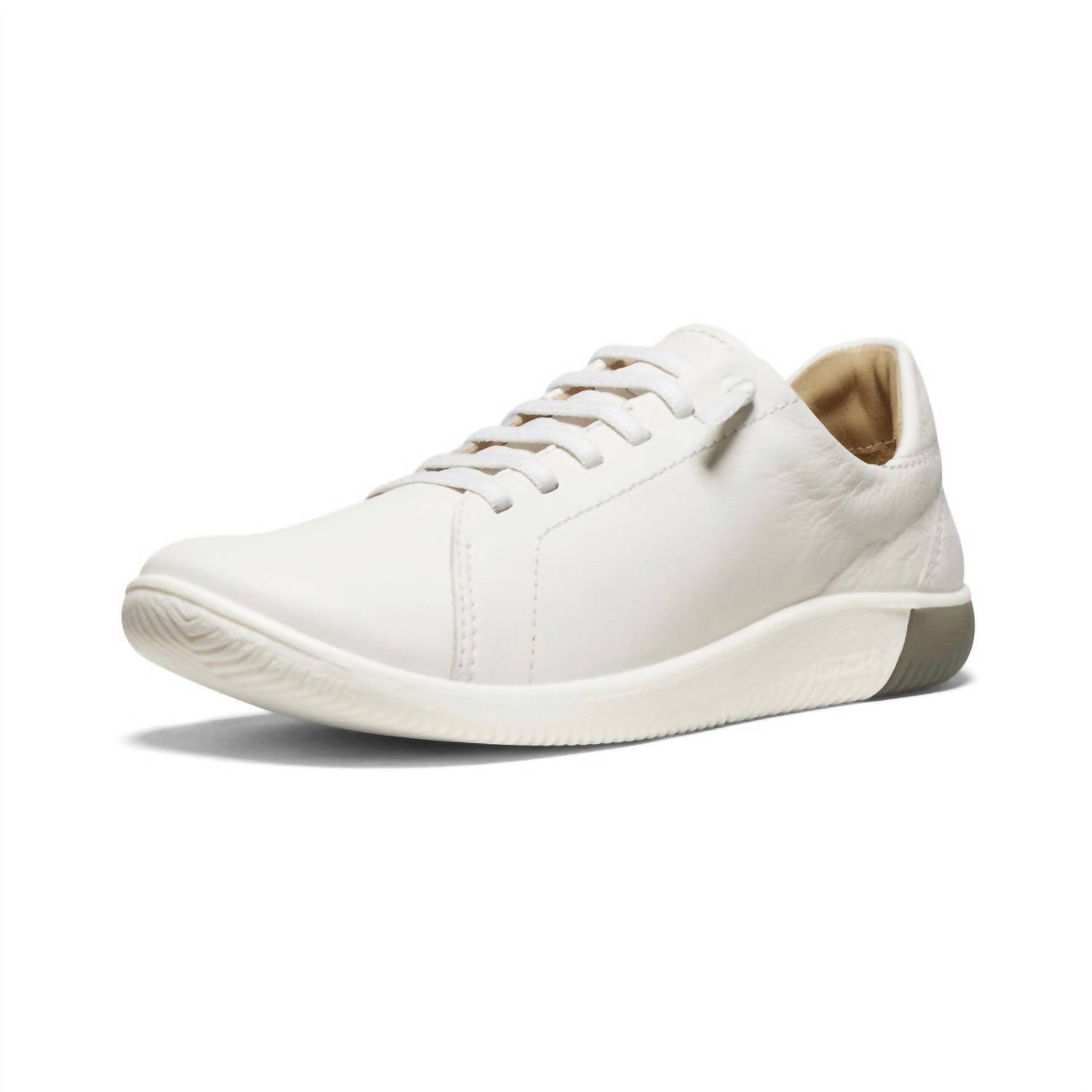 Keen Women's Knx Lace Sneaker in star white - women's sneaker