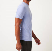 TravisMathew Night Diver Short Sleeve Tee in heather violet storm - men's t-shirt - alternate view
