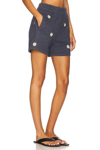 The Great. - Victory Short With Daisy Embroidery
