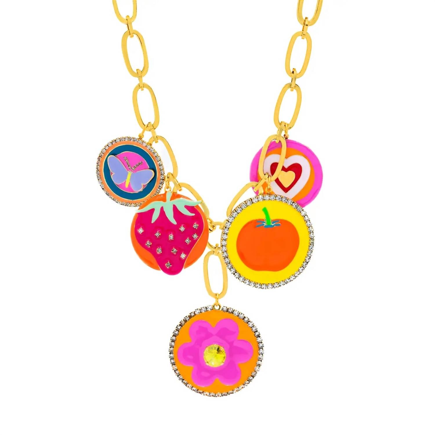 Tova - Women's Starburst Charm Necklace