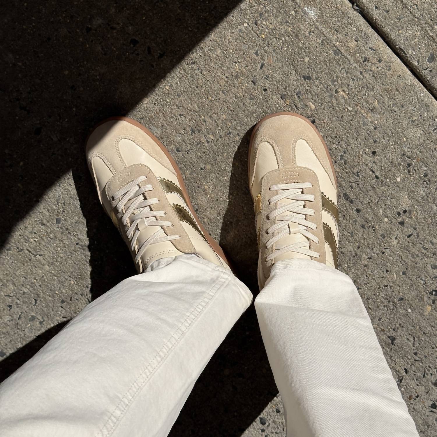 Dolce Vita Women's Merit Low-top Sneakers in white - women's sneaker - alternate view