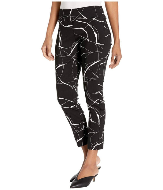 Brush Strokes Pull On Pant