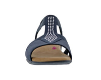 Ros Hommerson Women's Mellow Sandals in navy - women's sandal - view 5