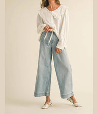 Miou Muse - Tie Front Pants