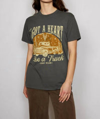 People Of Leisure - Lainey Wilson Heart Like A Truck Tee